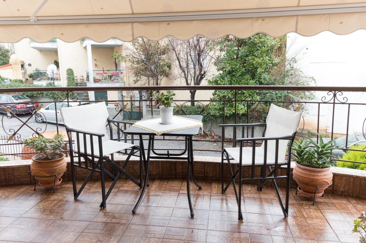 Cleopatra Apartment Litochoron Bagian luar foto